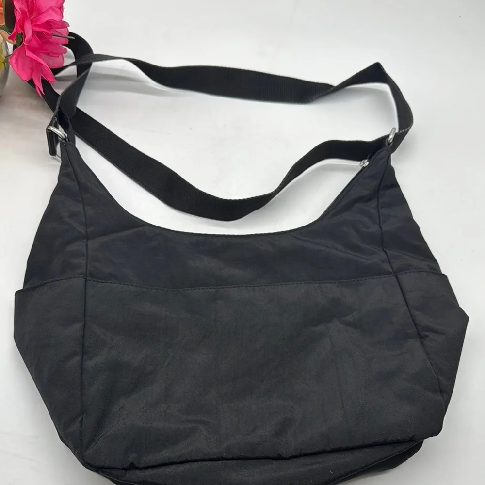 Baggallini Black Nylon Crossbody Bag NYB7886K